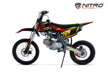 Preview: NITRO MOTORS 125cc Kinder Dirtbike Drizzel URX 17/14 4-Gang